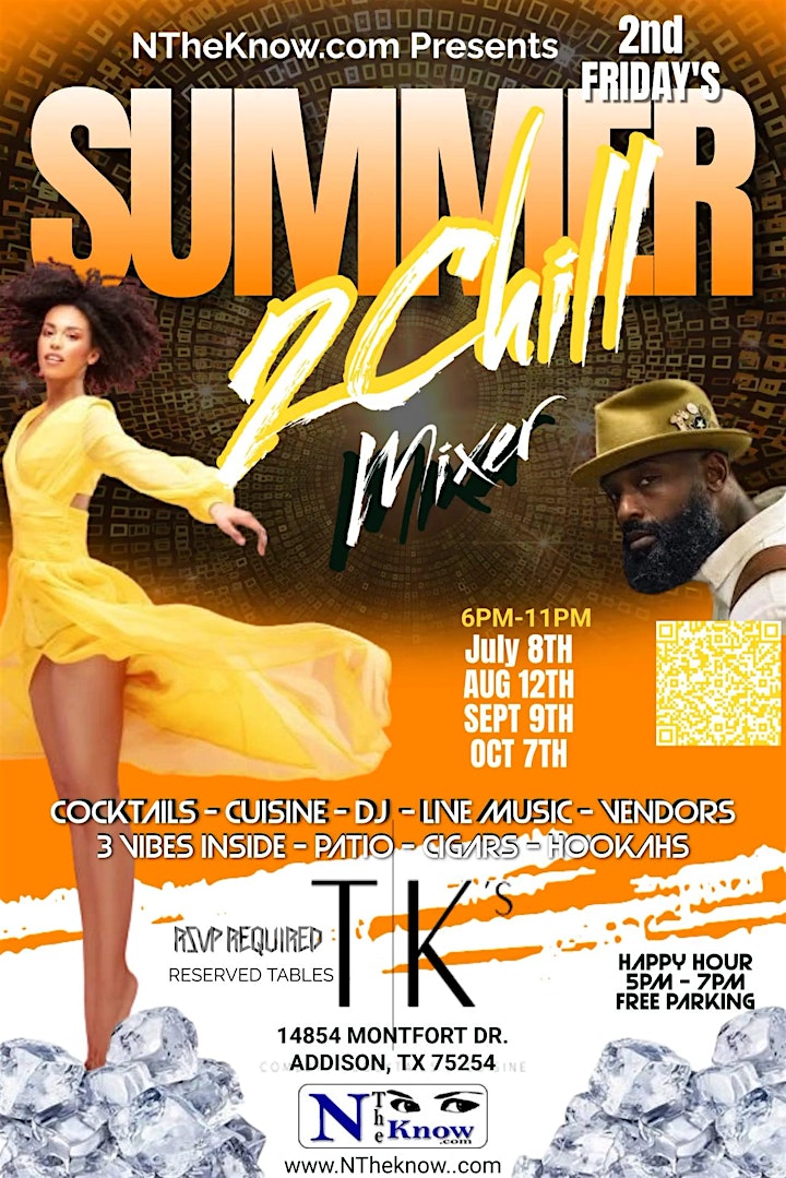 NTheknow.com Presents "Summer2Chill Mixer " 7/8@ TK's in Addison 6pm -11pm image