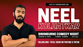 Neel Kolhatkar Comedy Night Live at Swinburne