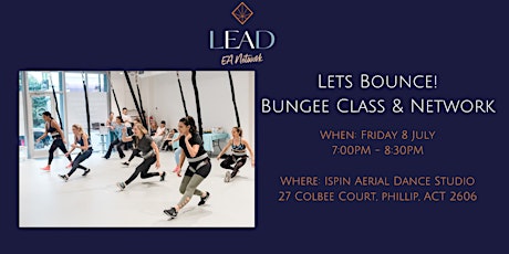 BOUNCE! Bungee Class with the LEAD EA Network tickets