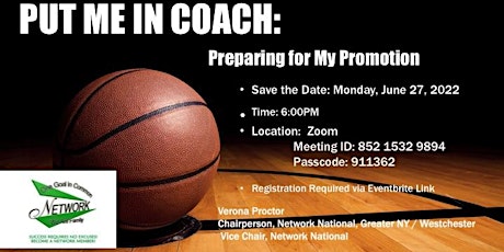 Put Me In Coach: Preparing for My Promotion tickets