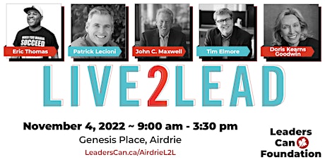 Live2Lead Airdrie tickets