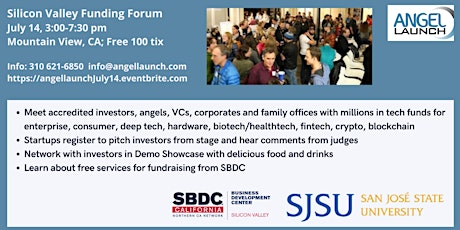 VIP Silicon Valley Funding Forum tickets