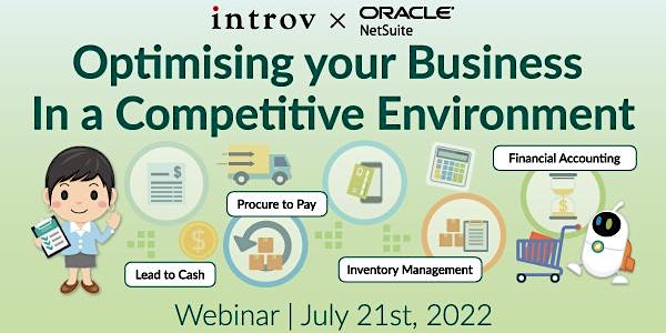 Webinar: Optimising your Business in a Competitive Environment