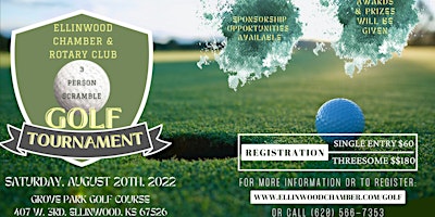 Ellinwood Chamber/Rotary Club Golf Tournament