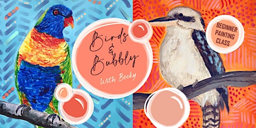 Birds and Bubbly: Painting Class