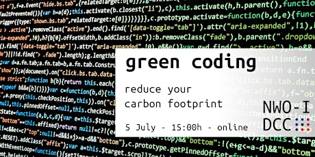 Green coding: reduce your carbon footprint tickets