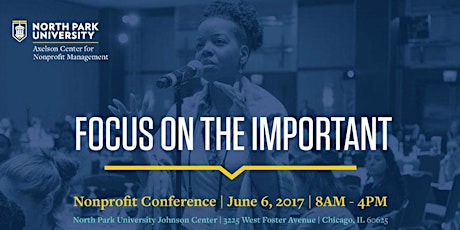 Image principale de Nonprofit Conference: Focus on the Important