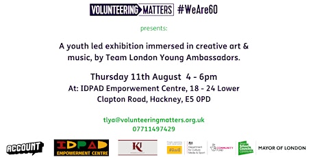 Team London Young Ambassadors Exhibition tickets