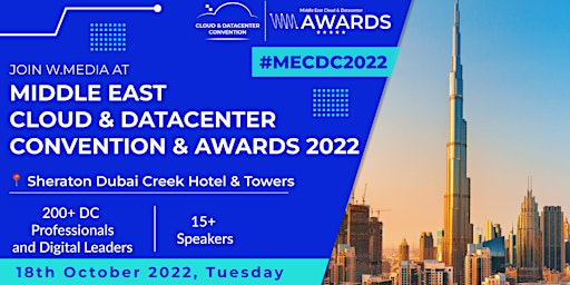 Middle East Cloud & Datacenter Convention & Awards 2022