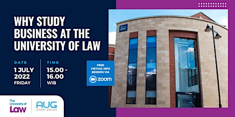 Why Study Business at The University of Law tickets