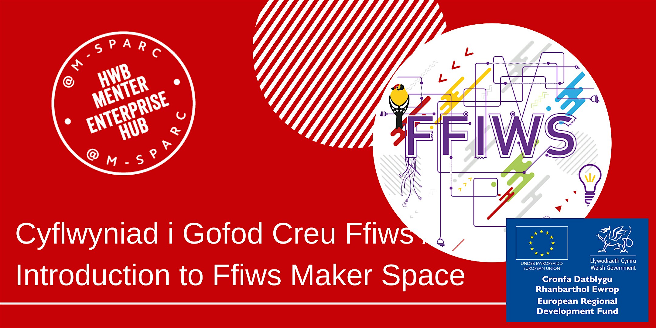 IN PERSON -Cyflwyniad Gofod Creu Ffiws // Intro Ffiws Maker Space - MSParc