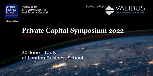 Private Capital Symposium 2022 at London Business School