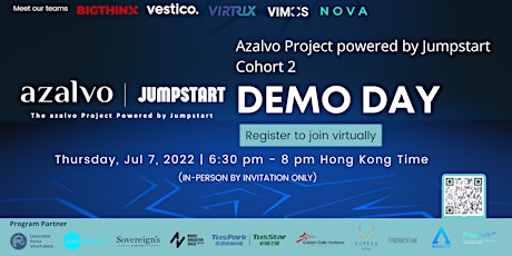 Azalvo Project powered by Jumpstart(Cohort 2) Demo Day bilhetes