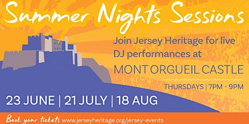 August 'Summer Night Sessions' at Mont Orgueil