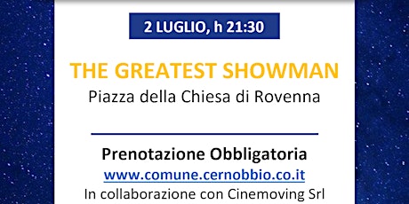 Cinema sotto le stelle - The Greatest Showman