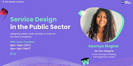 Service Design  in the Public Sector - Designing better public services Tickets