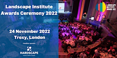Landscape Institute Awards 2022 ceremony