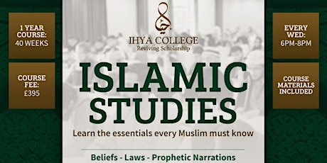 Islamic Studies tickets