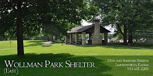 Park Shelter at Wollman East - Dates in April-June 2023
