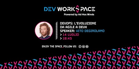 DevOps: l'evoluzione da Agile a DevX・Dev WorkSpace Meetup boletos