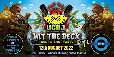 UCOJ : HIT THE DECK PT2 - SUMMER BOAT PARTY Poster