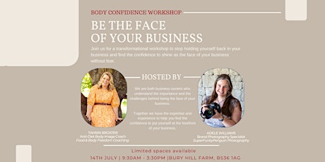 Be the Face of Your Business: Body Confidence Workshop billets