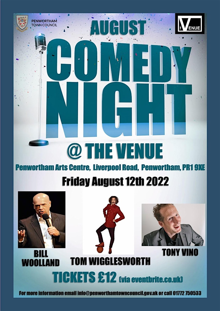August Comedy Night @ The Venue image