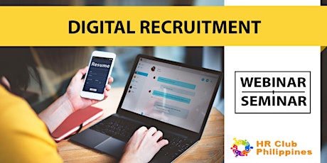 Live Webinar: Digital Recruitment & Company Reputation Management tickets