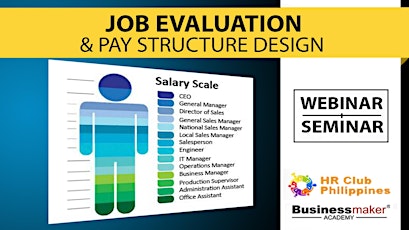 Live Webinar: Job Evaluation & Pay Structure Design tickets