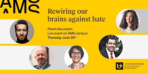 Panel discussion “Rewiring our brains against hate”