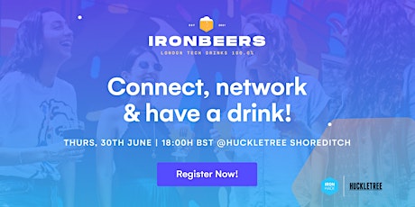 Ironbeers London Tech Drinks tickets