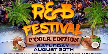 "R&B Festival"  850 P'Cola Edition tickets