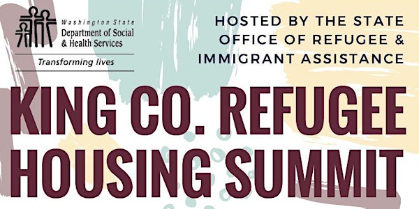 King County Refugee Housing Summit