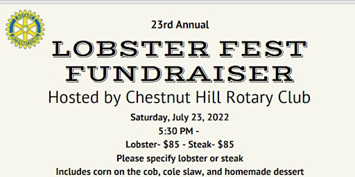 Lobster Fest Fundraiser