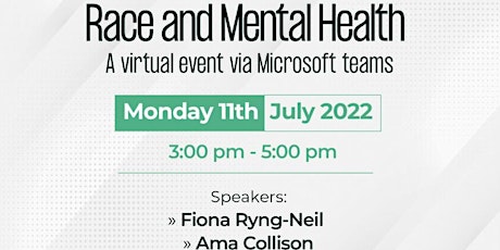 Race and Mental Health tickets