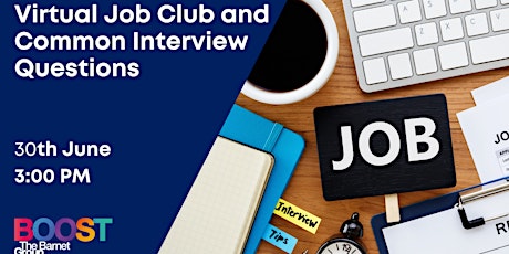 Virtual Job Club and Common Interview Questions tickets