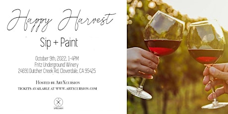 Happy Harvest Sip + Paint tickets