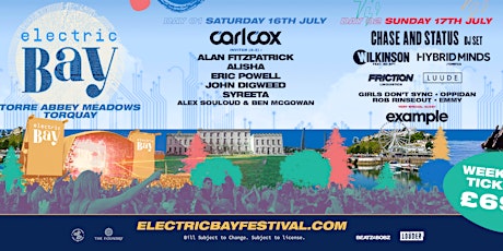 Electric Bay Festival tickets