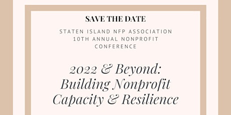 Staten Island NFP Association 10th Annual Nonprofit Conference
