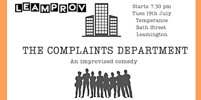 Leamprov- The Complaints Department: An Improvised Comedy Show