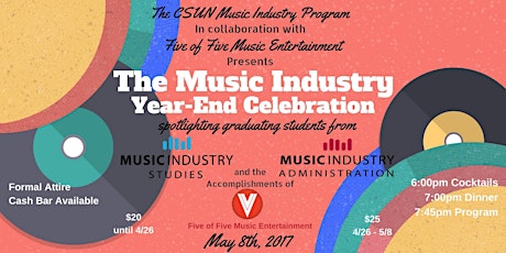 CSUN Music Industry Year-End Celebration primary image