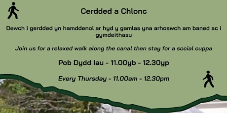 Cerdded a Chlonc / Walking and Talking in Welsh tickets