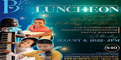 BPM  Institute of The Performing Arts Sponsorship Luncheon tickets