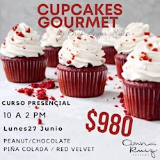 Cupcakes Gourmet con Chef Anna Ruiz entradas
