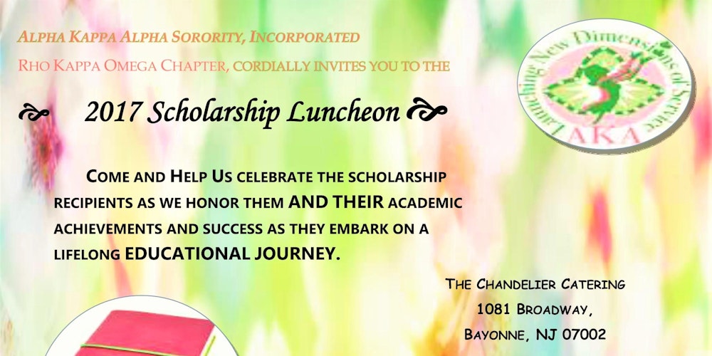 Alpha Kappa Sorority Inc Rho Omega 2017 Scholarship Alpha Kappa Sorority Inc Rho Omega 2017 Scholarship Luncheon Tickets Sat Jun 3 At 12 00 Pm Eventbrite