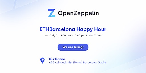 ETHBarcelona OpenZeppelin Happy Hour!