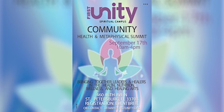 First Unity Community Health & Metaphysical Summit tickets