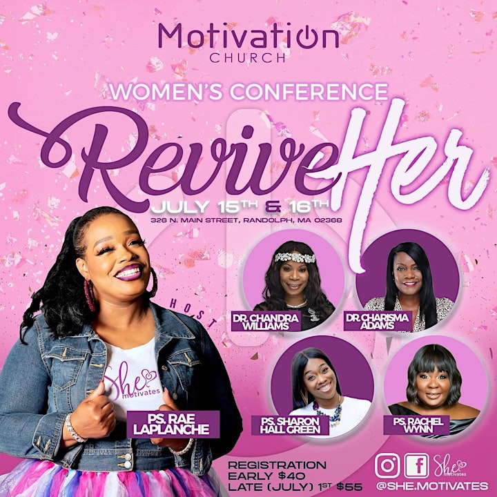 SheMotivates Presents "Revive Her" Women's Conference image