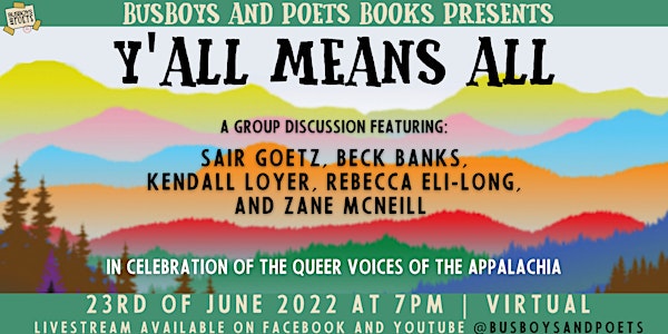 Busboys and Poets Books Presents Y’all Means All