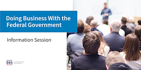 GET STARTED-Doing Business with the Federal Government tickets